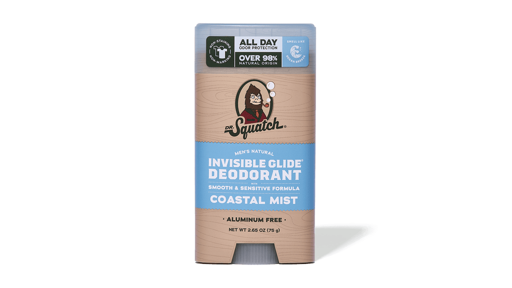 Dr. Squatch Coastal Mist Invisible Glide Deodorant — product photo 1 of 5