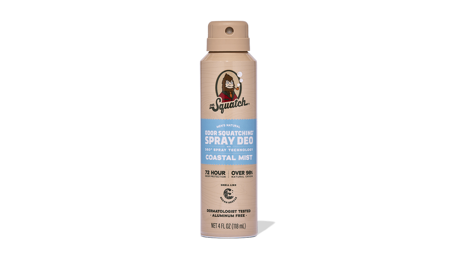 Dr. Squatch Coastal Mist Spray Deodorant — product photo 1 of 5