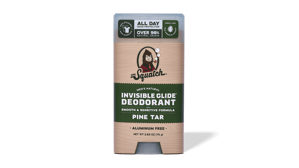 Dr. Squatch Pine Tar Invisible Glide Deodorant — product photo 1 of 5