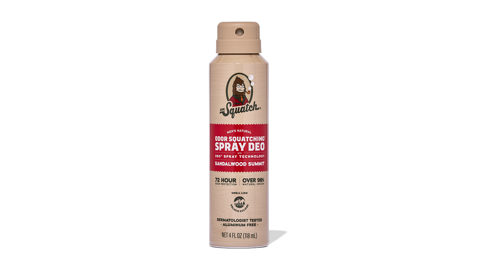Dr. Squatch Sandalwood Summit Spray Deodorant — product photo 1 of 5