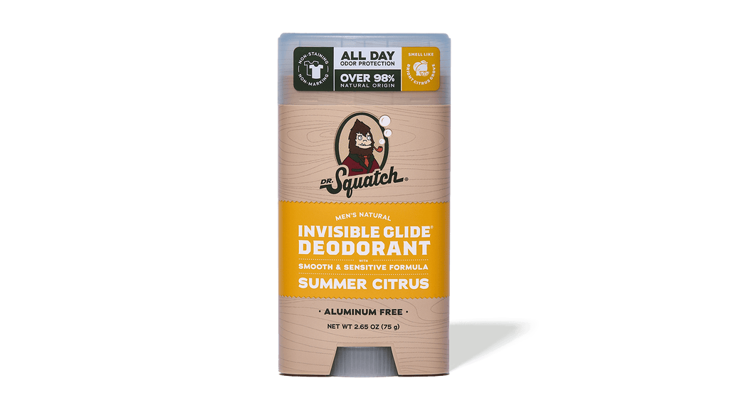 Dr. Squatch Summer Citrus Invisible Glide Deodorant — product photo 1 of 5