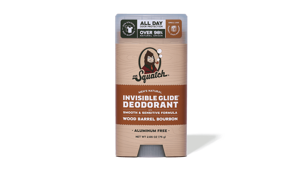 Dr. Squatch Wood Barrel Bourbon Invisible Glide Deodorant — product photo 1 of 5