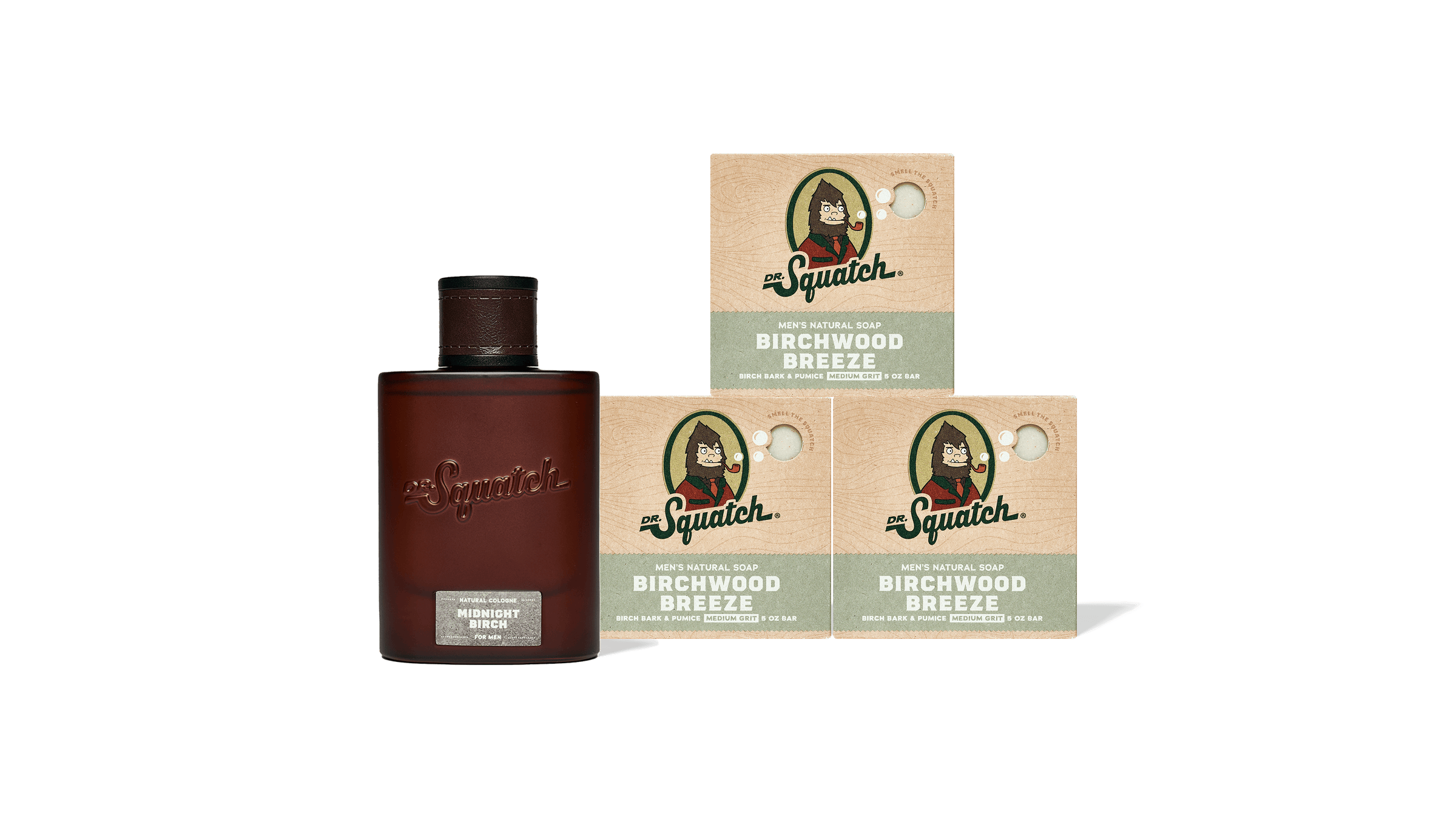 Dr. Squatch Birch Scents Set gift set