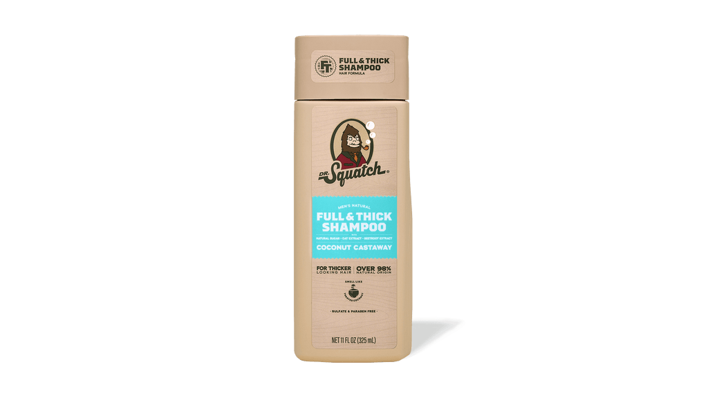 Dr. Squatch Coconut Castaway Full & Thick Shampoo — product photo 1 of 6