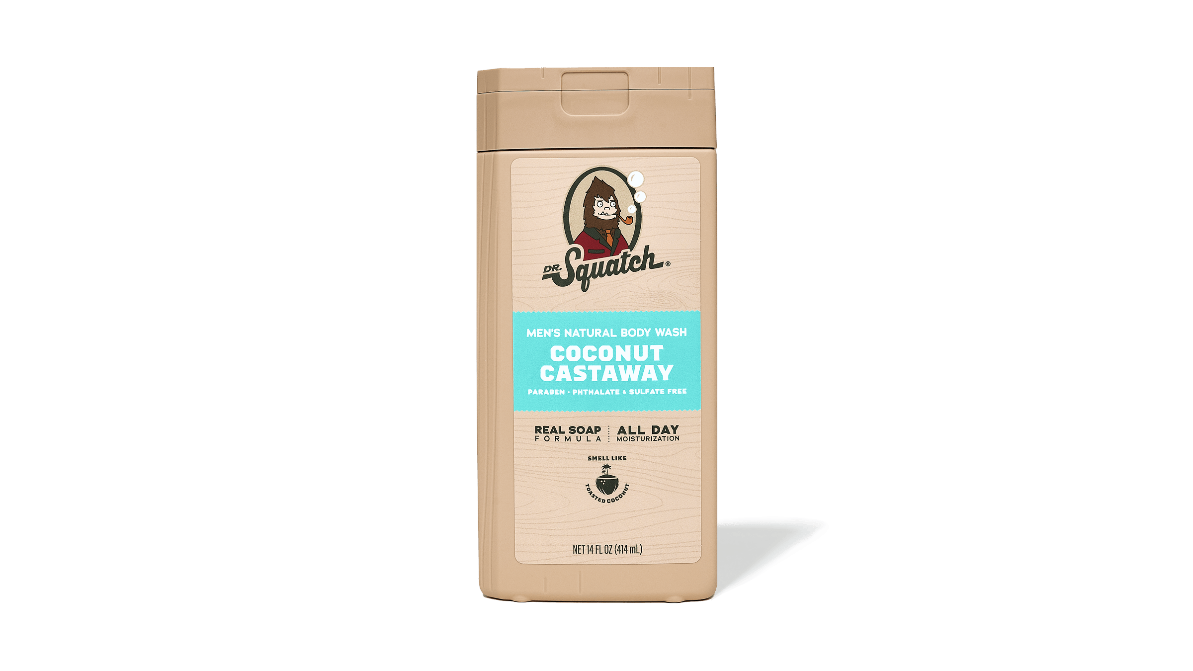 Dr. Squatch 14 oz Coconut Castaway Body Wash — product photo 1 of 5