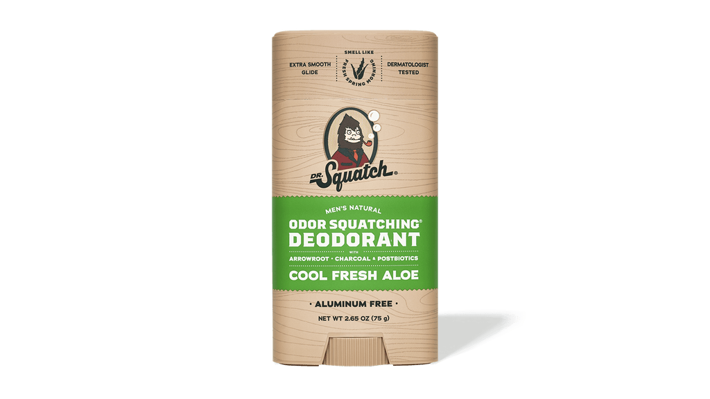 Dr. Squatch Cool Fresh Aloe Deodorant packaging
