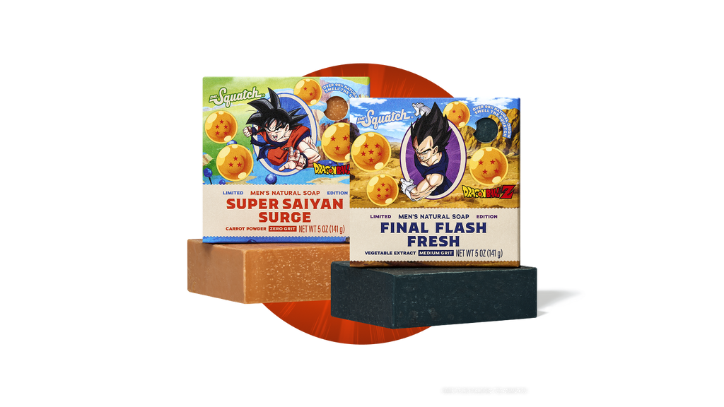 Dr. Squatch Dragon Ball Z Duo gift set — product photo 1 of 5
