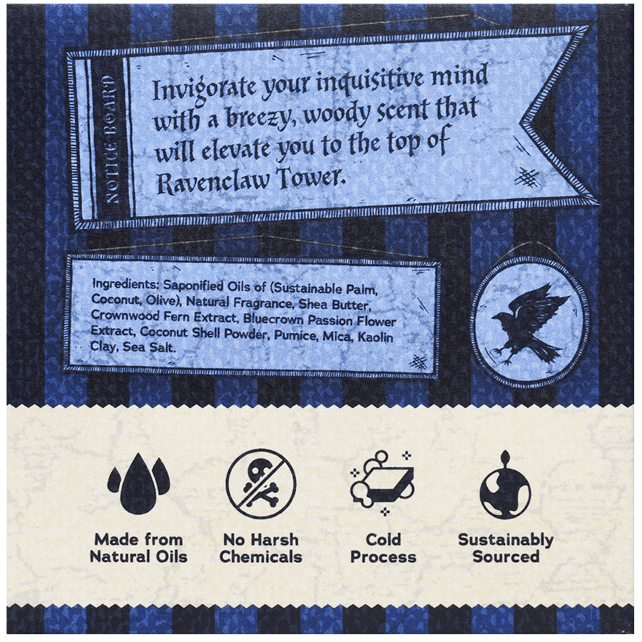 Promotional graphic for Dr. Squatch Harry Potter Collection gift set