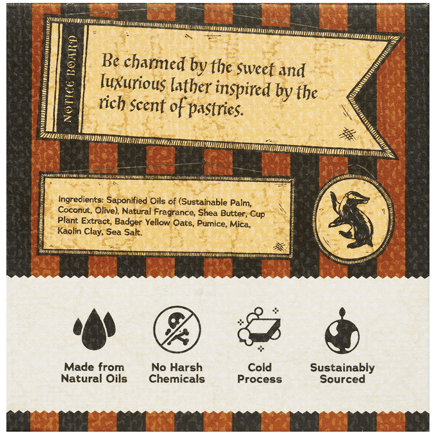 Promotional graphic for Dr. Squatch Harry Potter Collection gift set