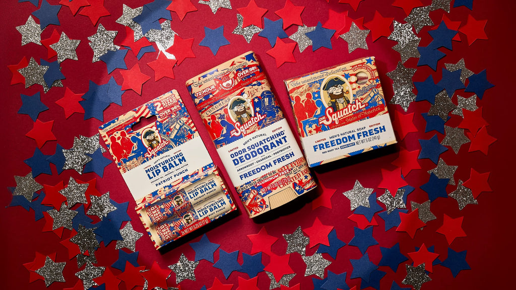 Dr. Squatch Freedom Fresh 3-Pack gift set — product photo 3 of 4