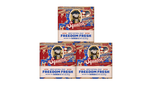 Dr. Squatch Freedom Fresh 3-Pack gift set — product photo 1 of 4