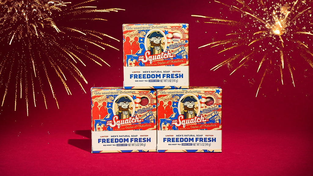Dr. Squatch Freedom Fresh 250th Anniversary Bar Soap — product photo 2 of 5