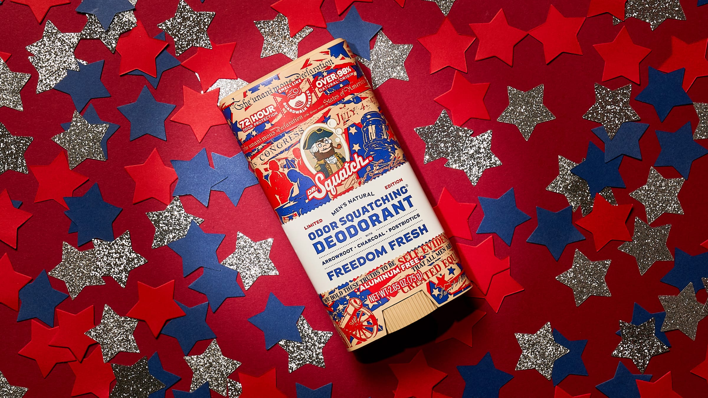 Dr. Squatch Freedom Fresh 250th Anniversary Deodorant — product photo 4 of 4