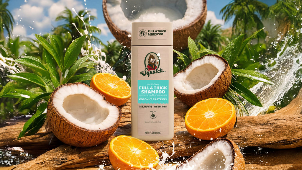 Dr. Squatch Coconut Castaway Full & Thick Shampoo — product photo 2 of 6