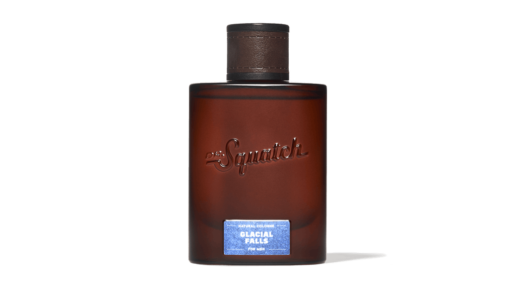 Dr. Squatch Glacial Falls Cologne packaging