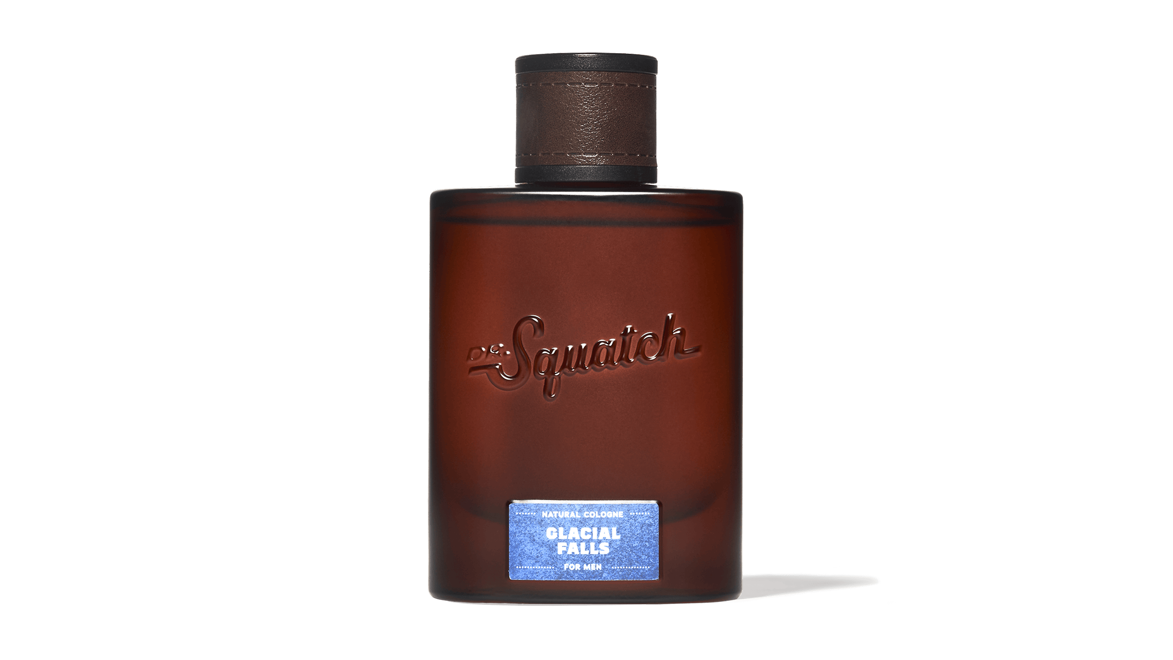 Dr. Squatch Glacial Falls Cologne packaging