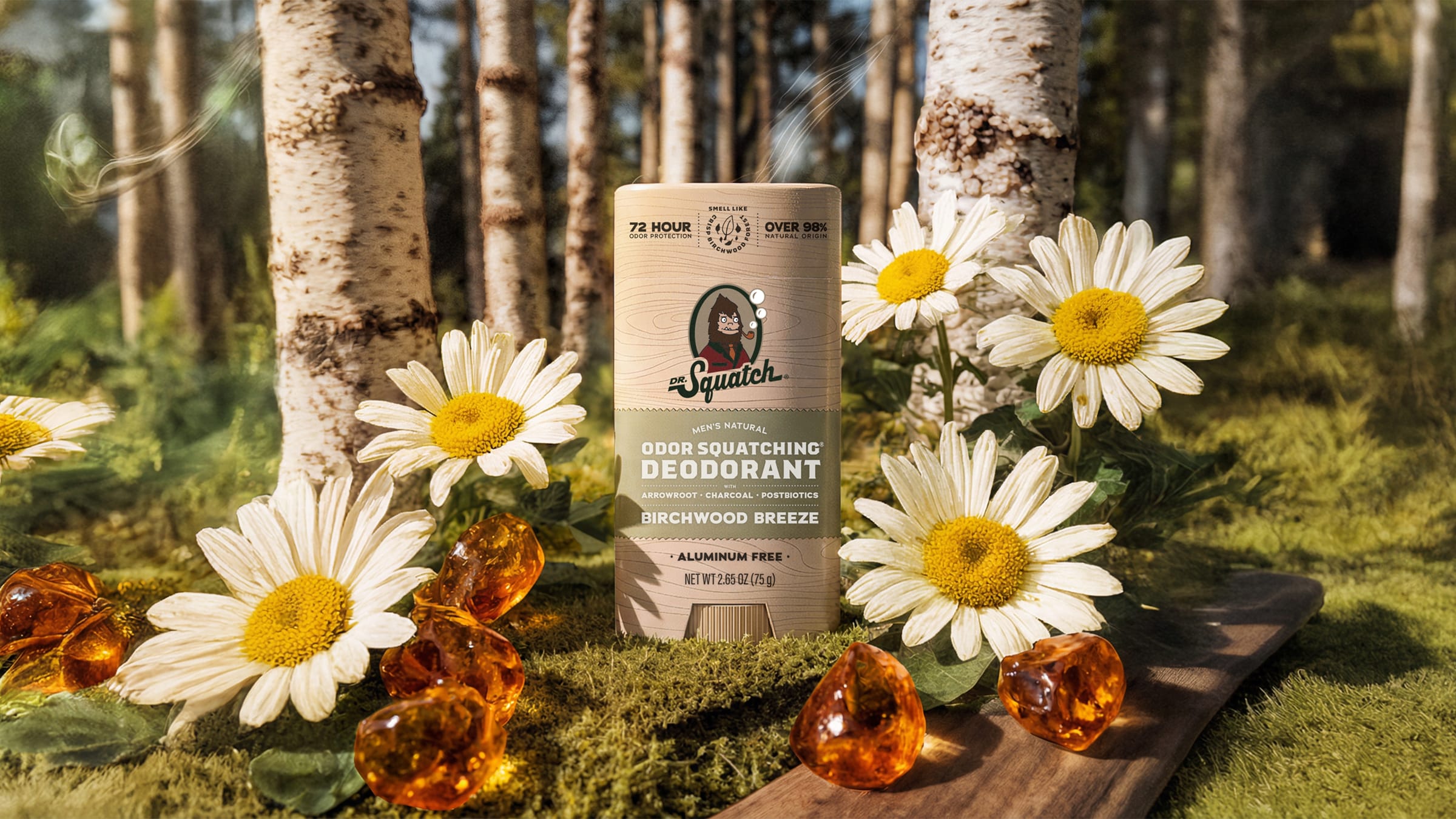 Dr. Squatch Birchwood Breeze Deodorant