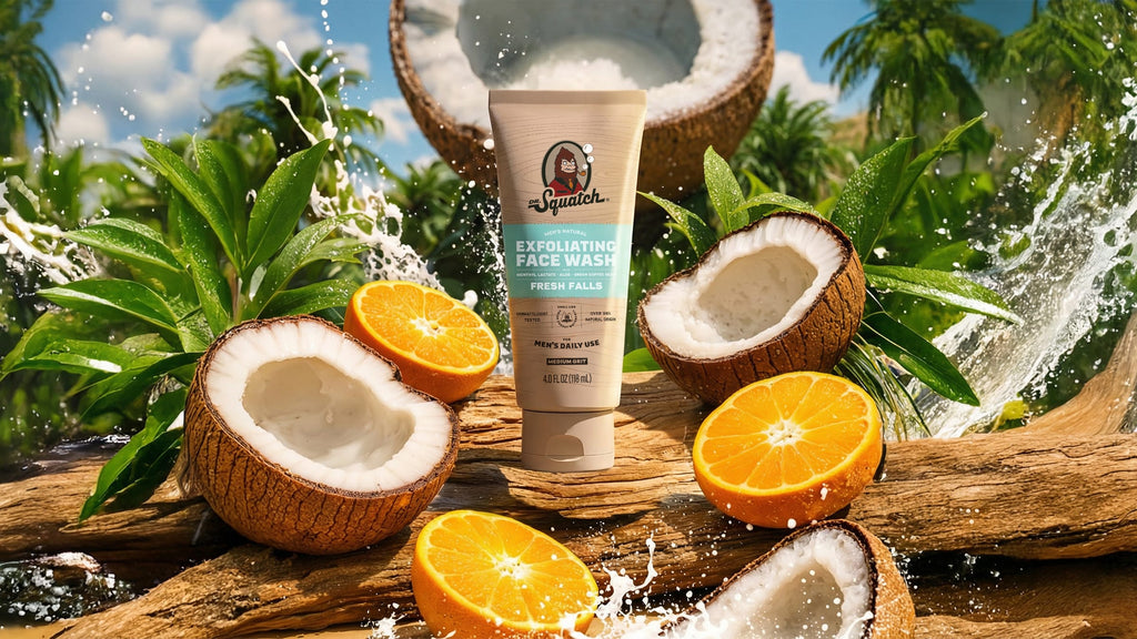 Dr. Squatch Coconut Castaway Refreshing Face Wash