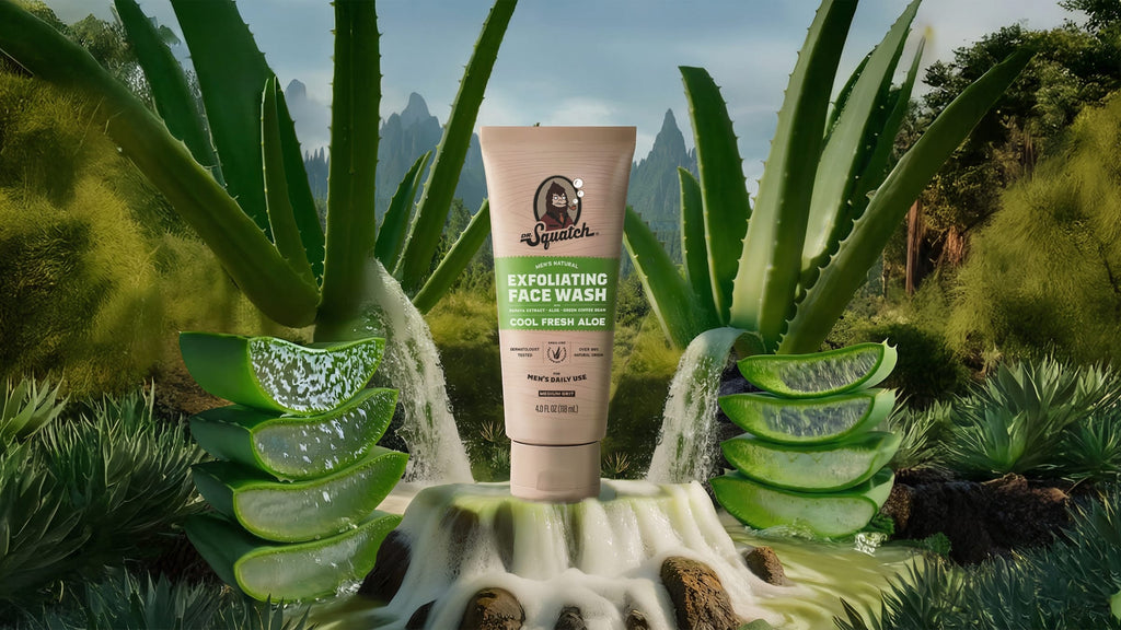 Dr. Squatch Cool Fresh Aloe Exfoliating Face Wash