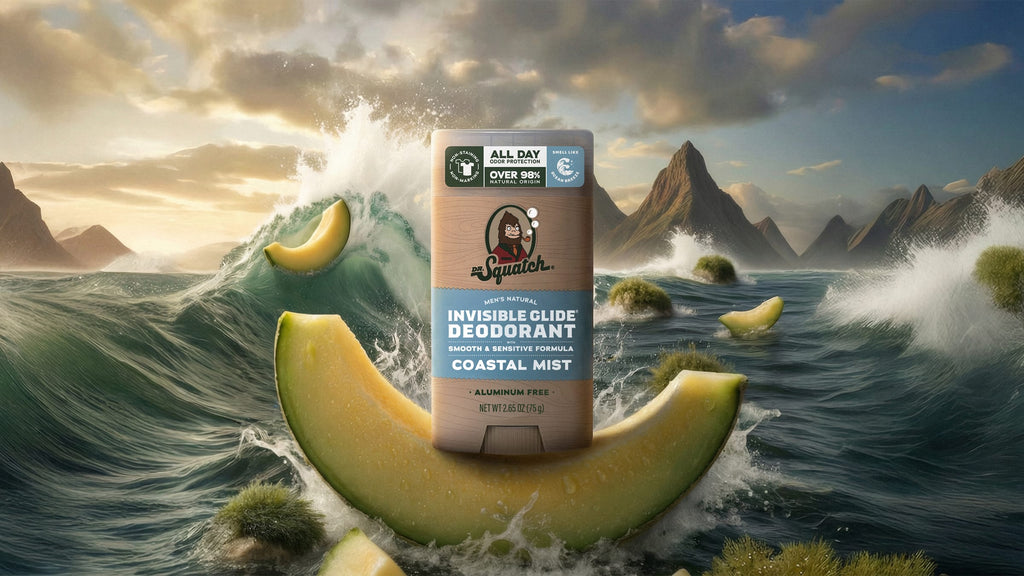 Dr. Squatch Coastal Mist Invisible Glide Deodorant
