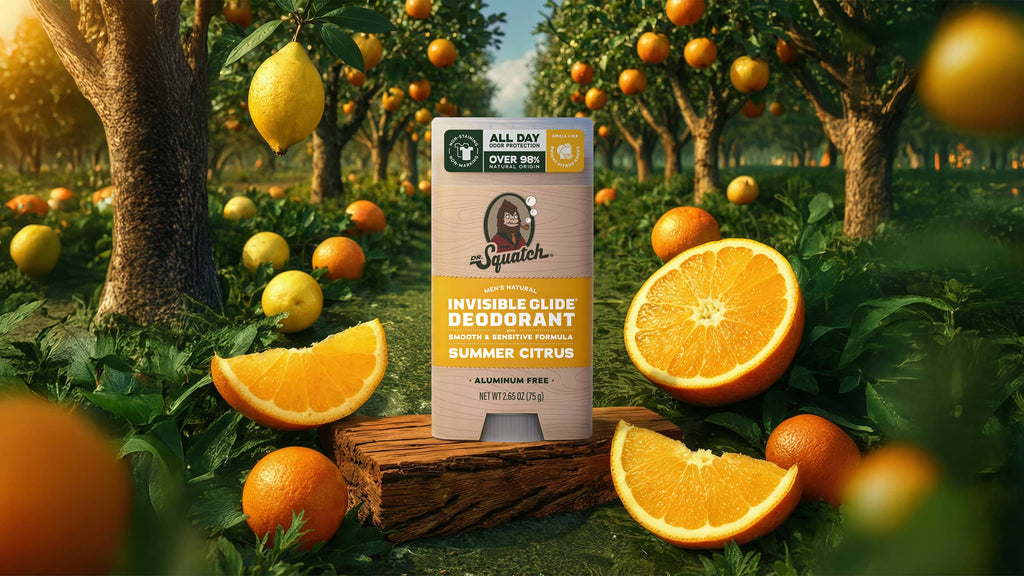 Dr. Squatch Summer Citrus Invisible Glide Deodorant