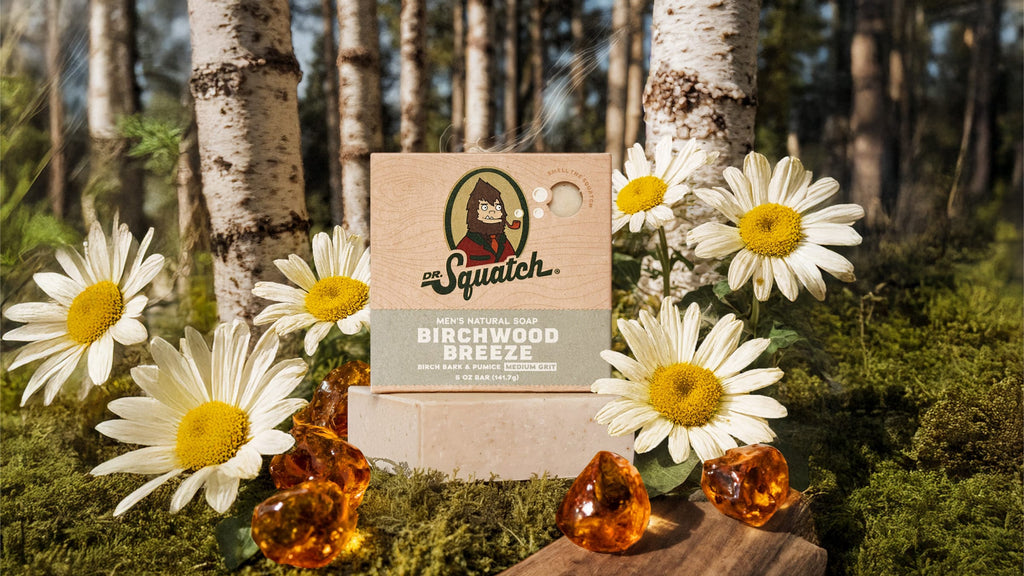 Dr. Squatch Birchwood Breeze bar soap