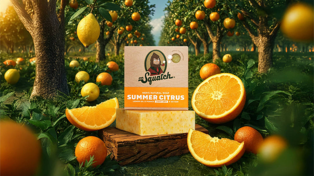 Dr. Squatch Summer Citrus bar soap