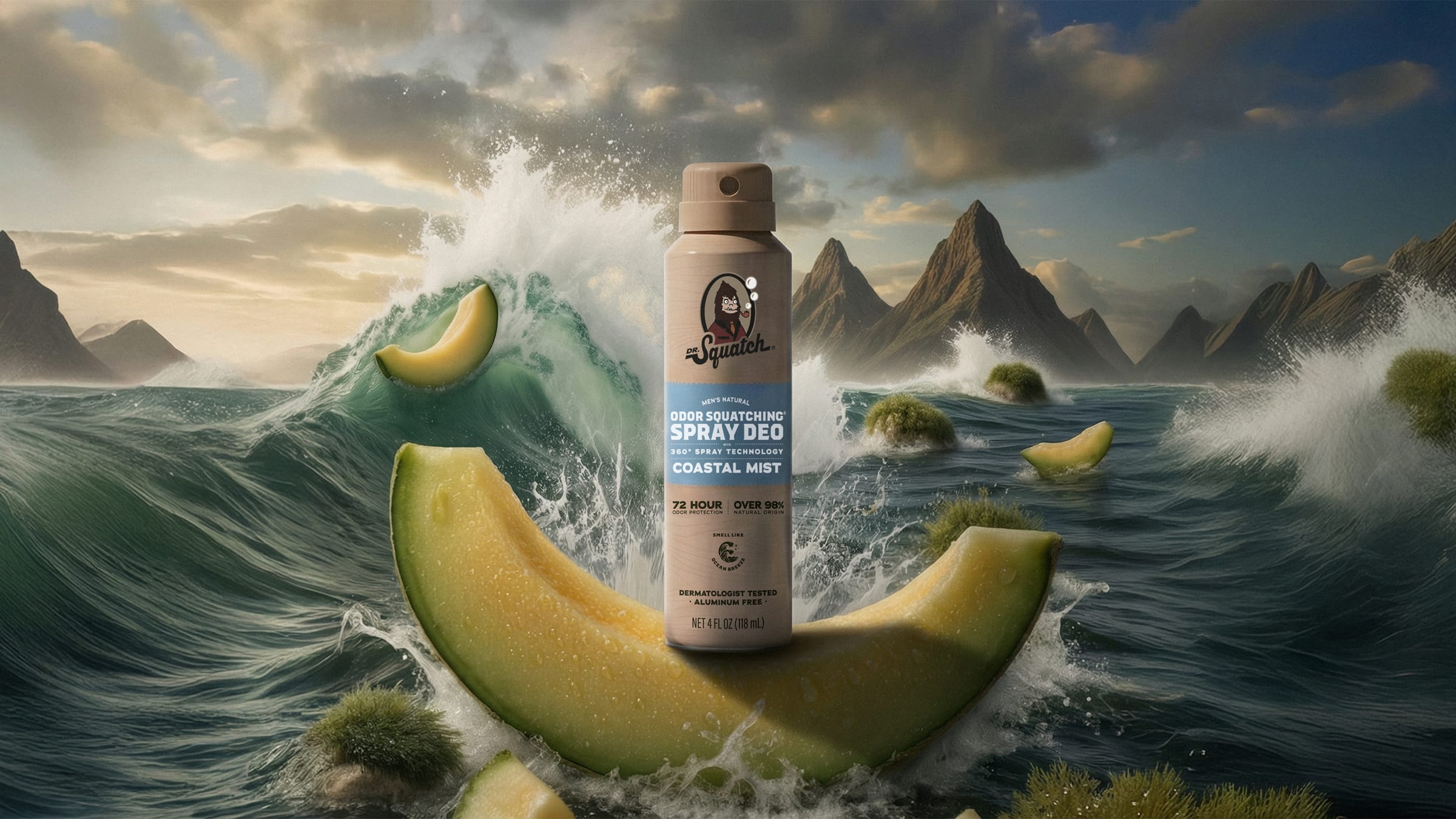Dr. Squatch Coastal Mist Spray Deodorant