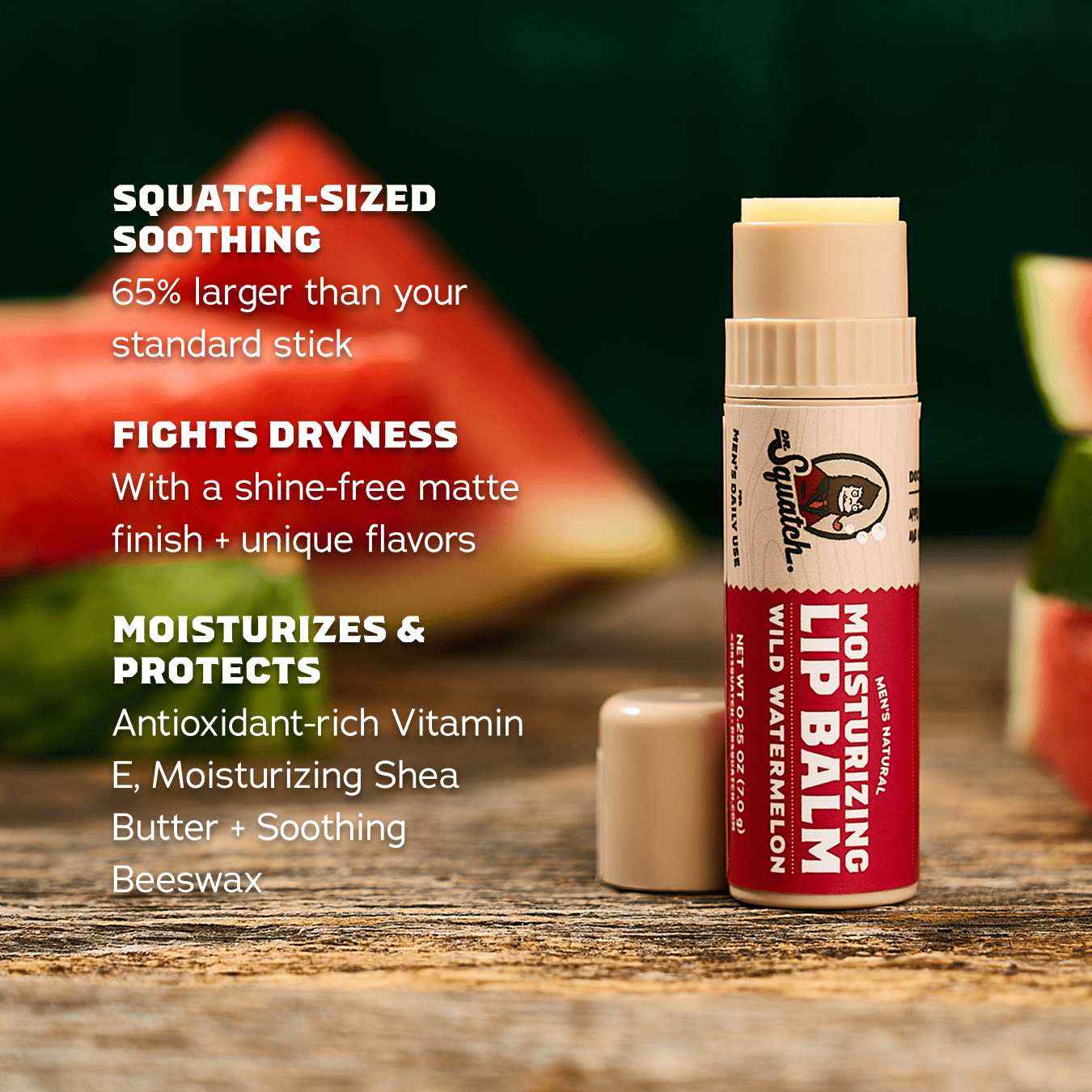 Dr. Squatch Lip Balm 4-Pack gift set — product photo 5 of 5