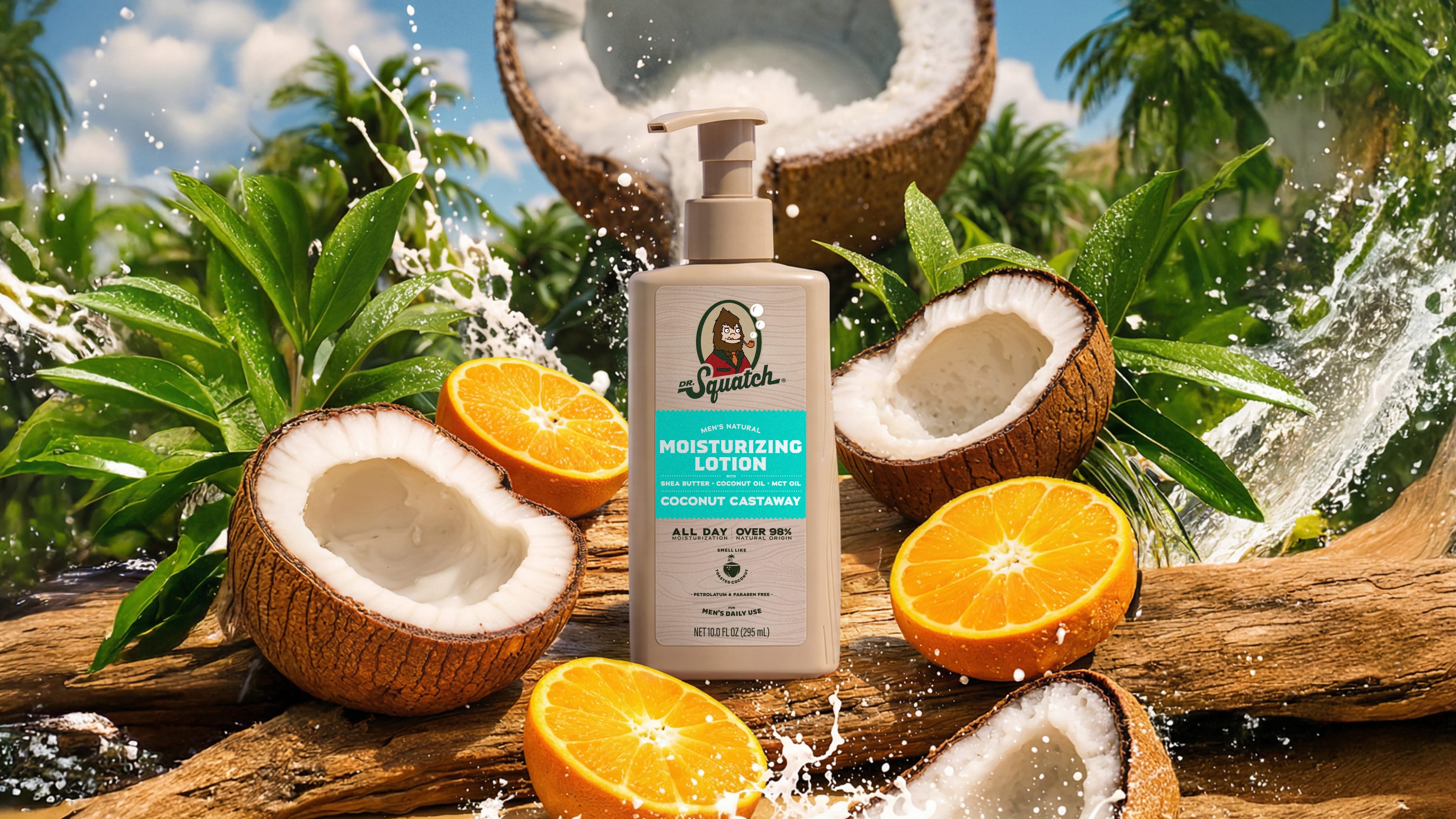Dr. Squatch Coconut Castaway Lotion — product photo 2 of 6