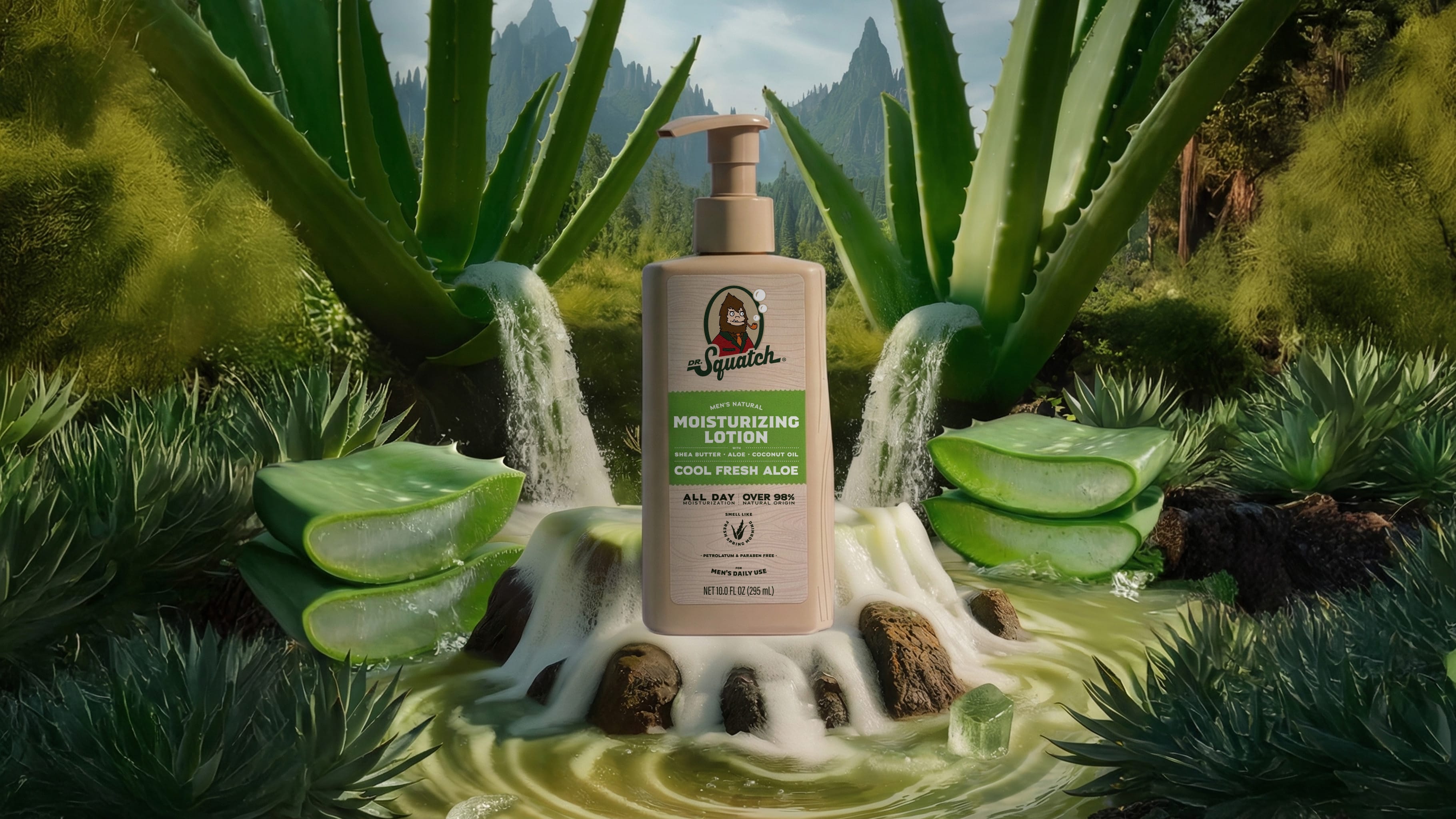 Dr. Squatch Cool Fresh Aloe Lotion — product photo 2 of 4