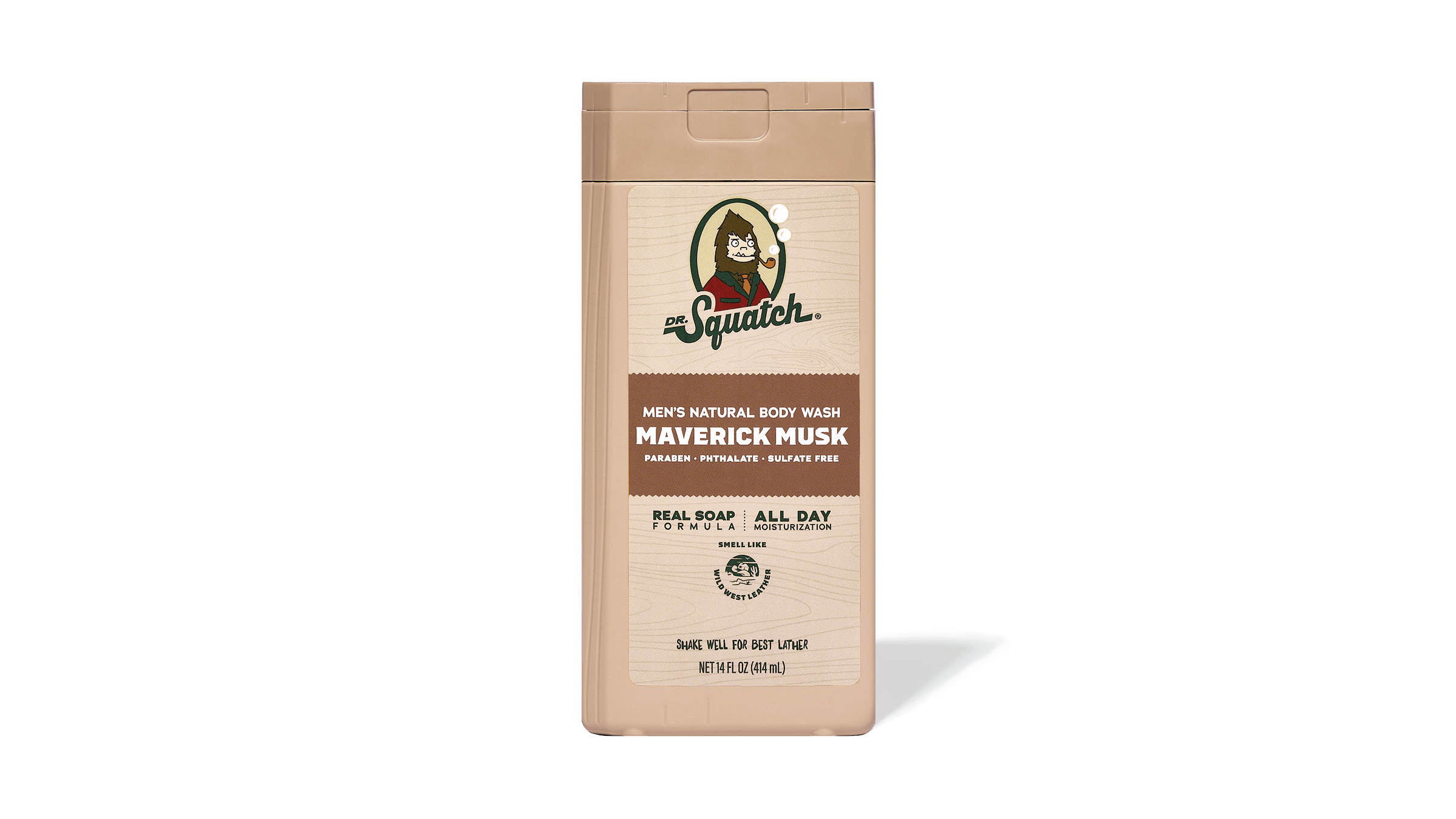 Dr. Squatch 14 oz Maverick Musk Body Wash — product photo 1 of 5