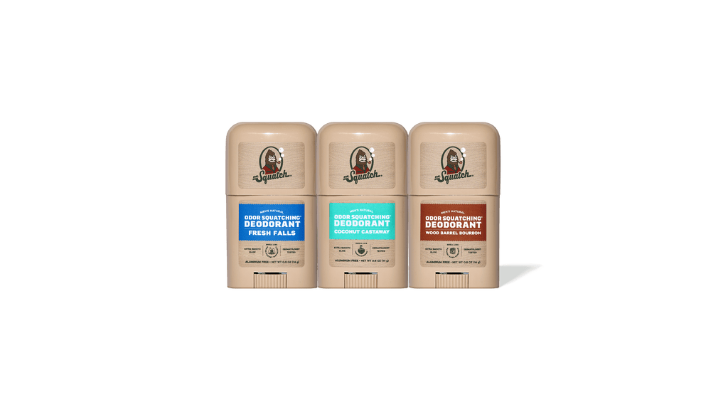 Dr. Squatch Mini Deo 3-Pack gift set — product photo 1 of 4