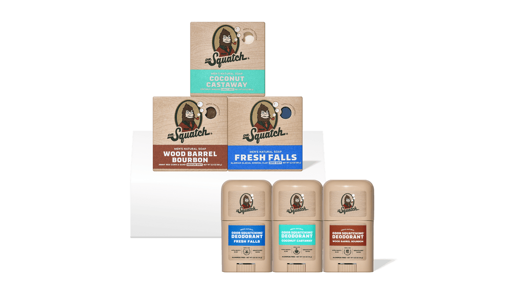 Dr. Squatch Mini Soap & Deodorant Set gift set — product photo 1 of 7