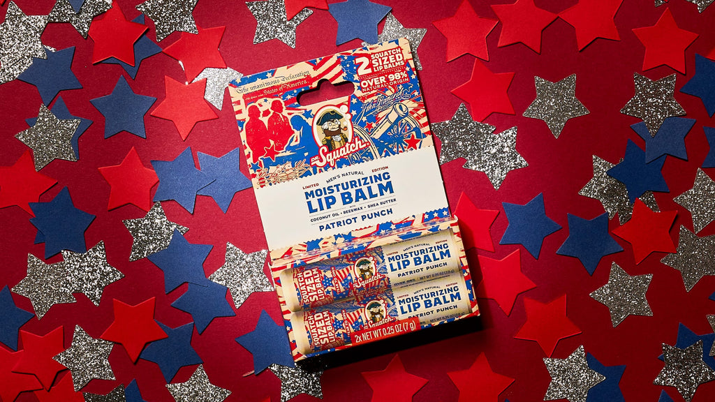 Dr. Squatch Patriot Punch Lip Balm 2-Pack — product photo 4 of 4
