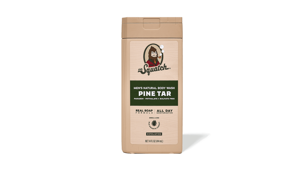 Dr. Squatch 14 oz Pine Tar Exfoliating Body Wash — product photo 1 of 5