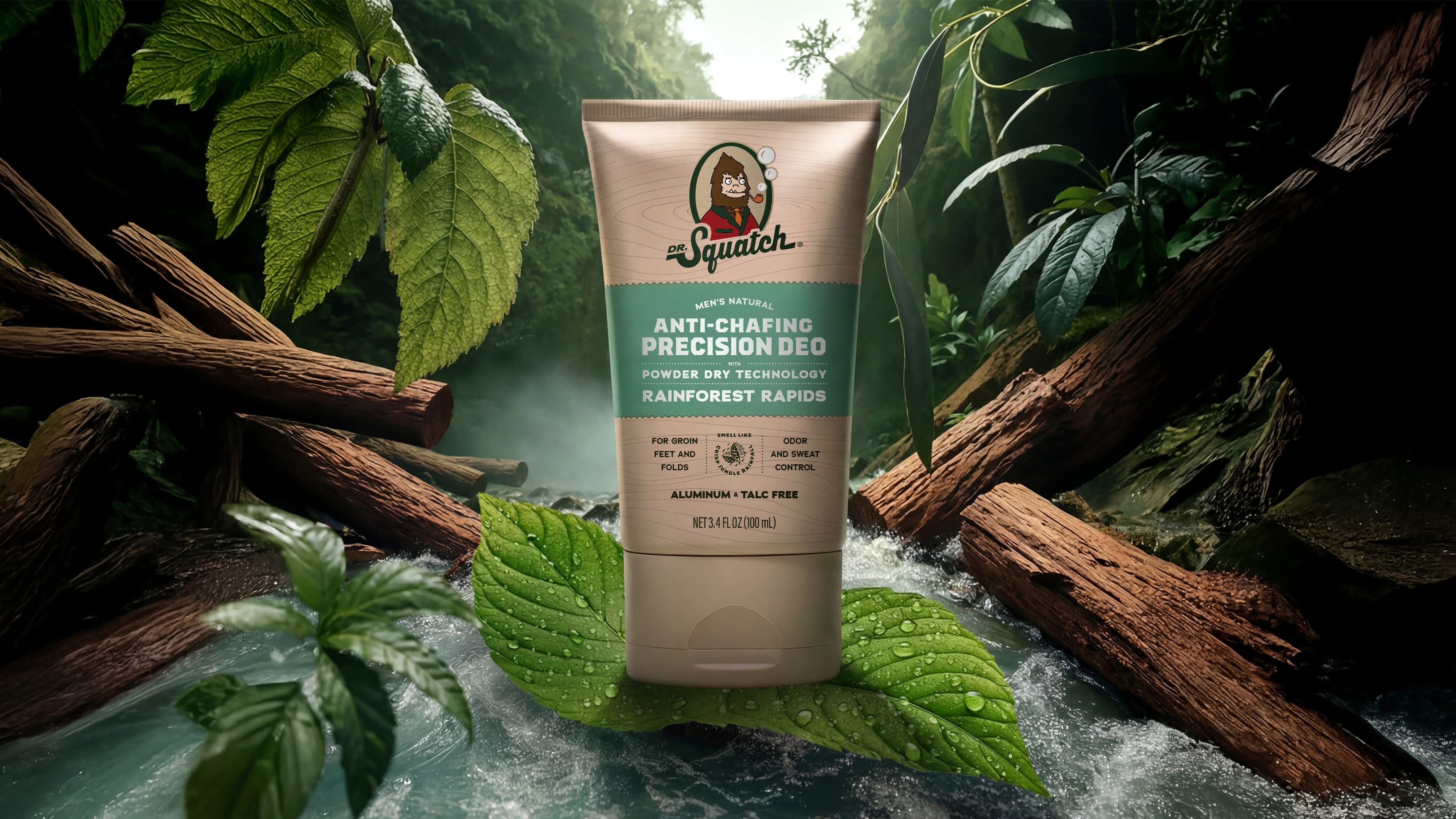 Dr. Squatch Rainforest Rapids Precision Deo deodorant — product photo 2 of 8