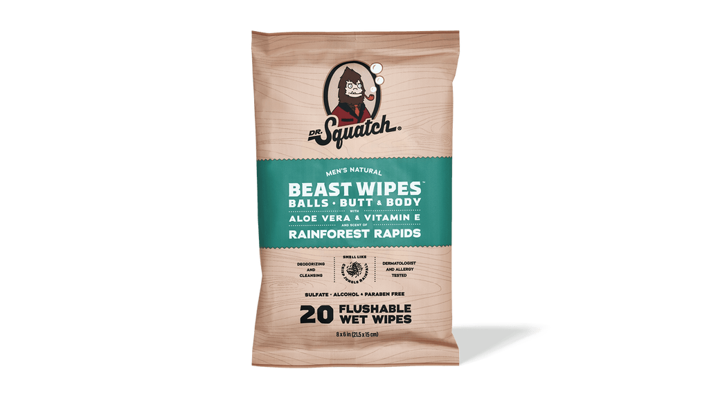 Dr. Squatch packaging