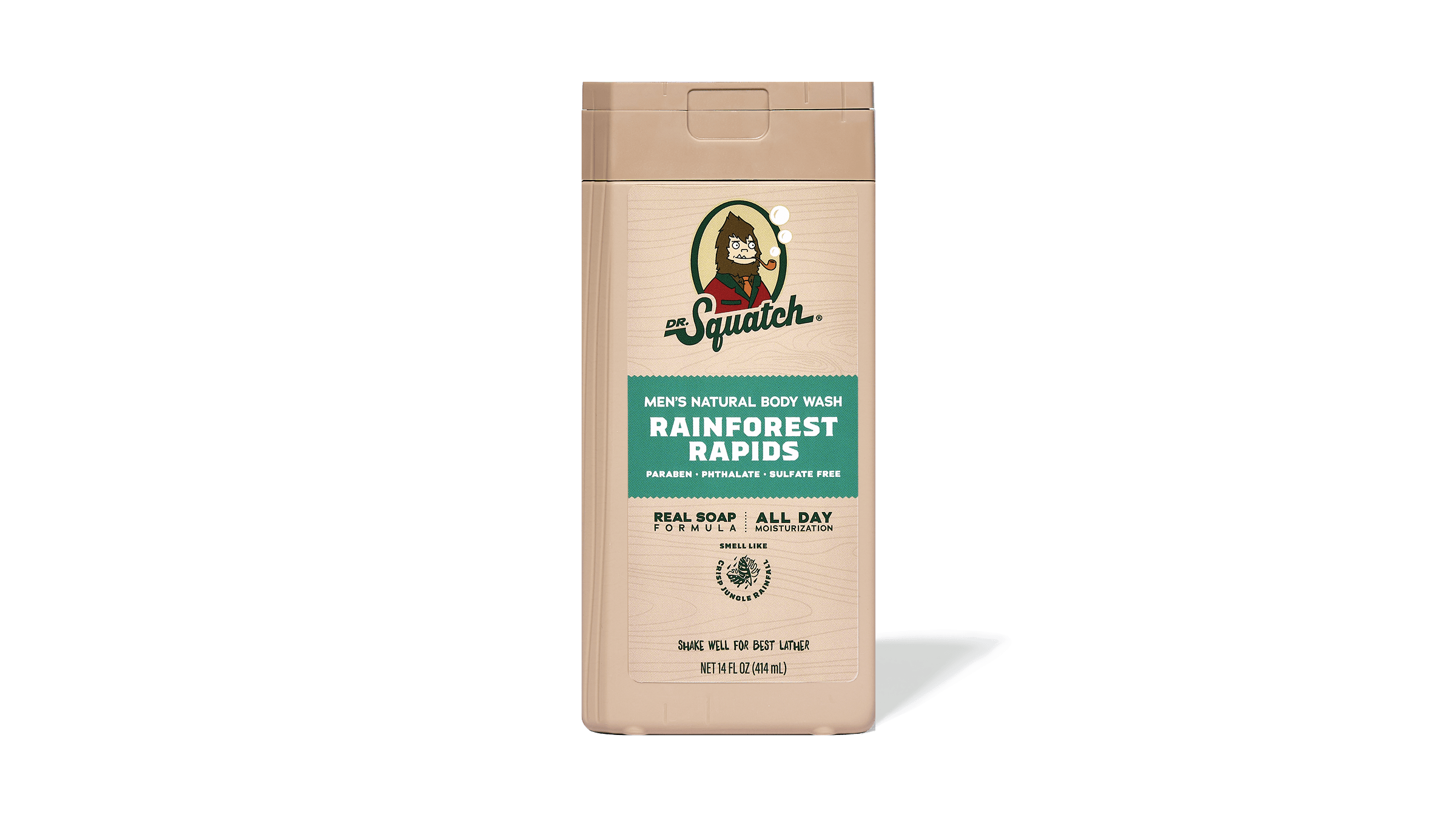 Dr. Squatch 14 oz Rainforest Rapids Body Wash — product photo 1 of 5