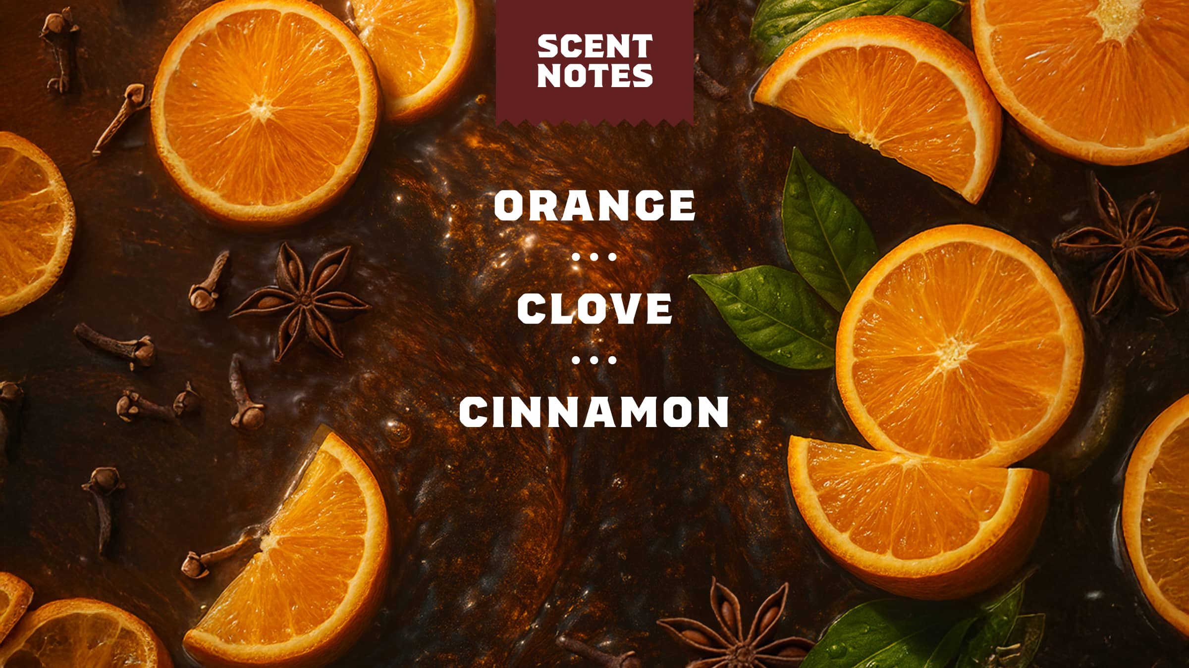 Scent notes graphic for Dr. Squatch Bay Rum bar soap: Island Tropics & Spice