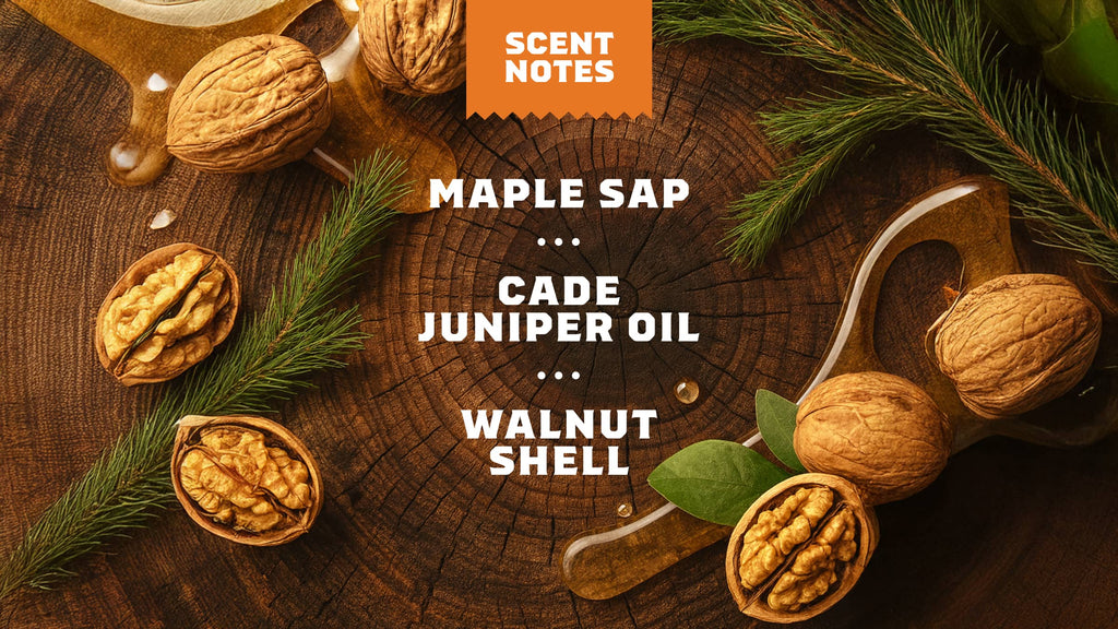 Scent notes graphic used on Dr. Squatch product pages