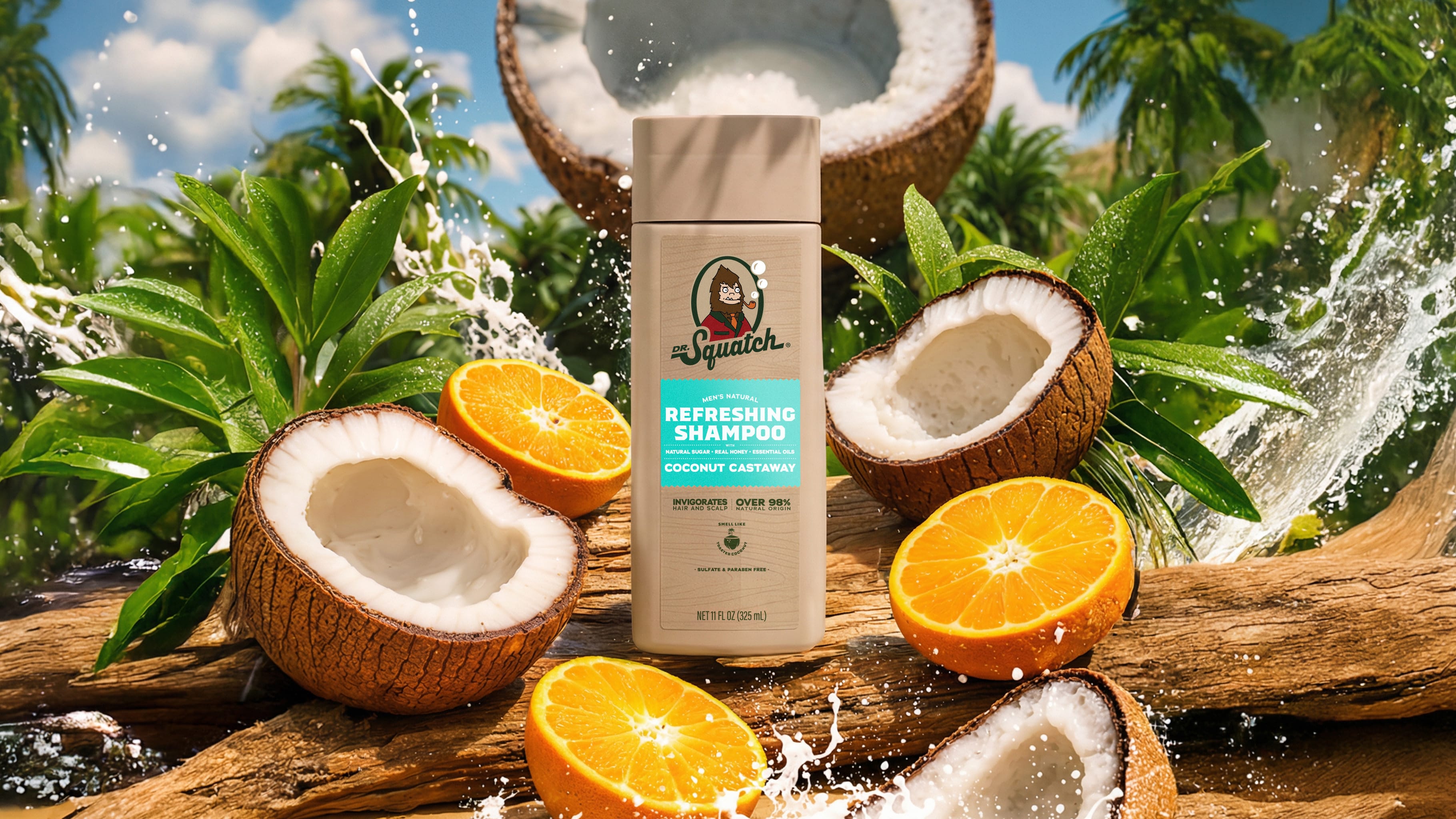 Dr. Squatch Coconut Castaway Shampoo — product photo 2 of 9