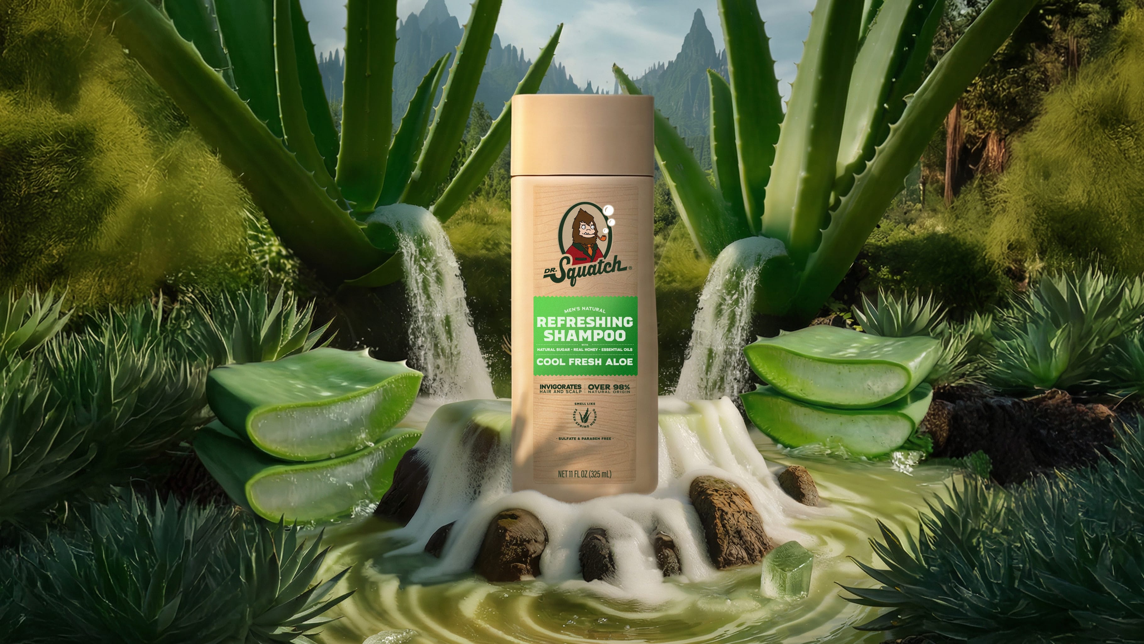 Dr. Squatch Cool Fresh Aloe Shampoo — product photo 2 of 5