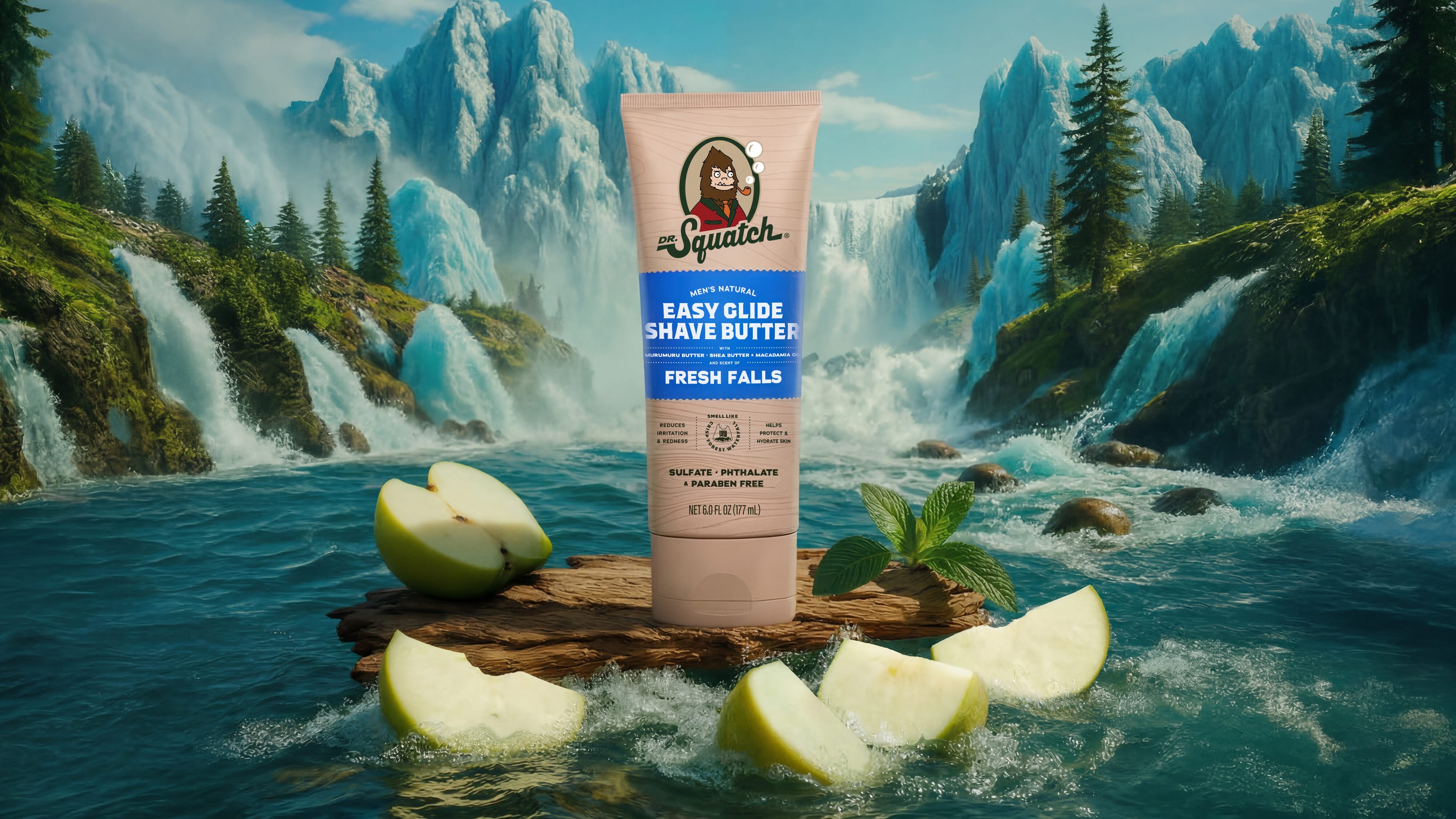 Dr. Squatch Easy Glide Shave Butter Fresh Falls — product photo 2 of 7