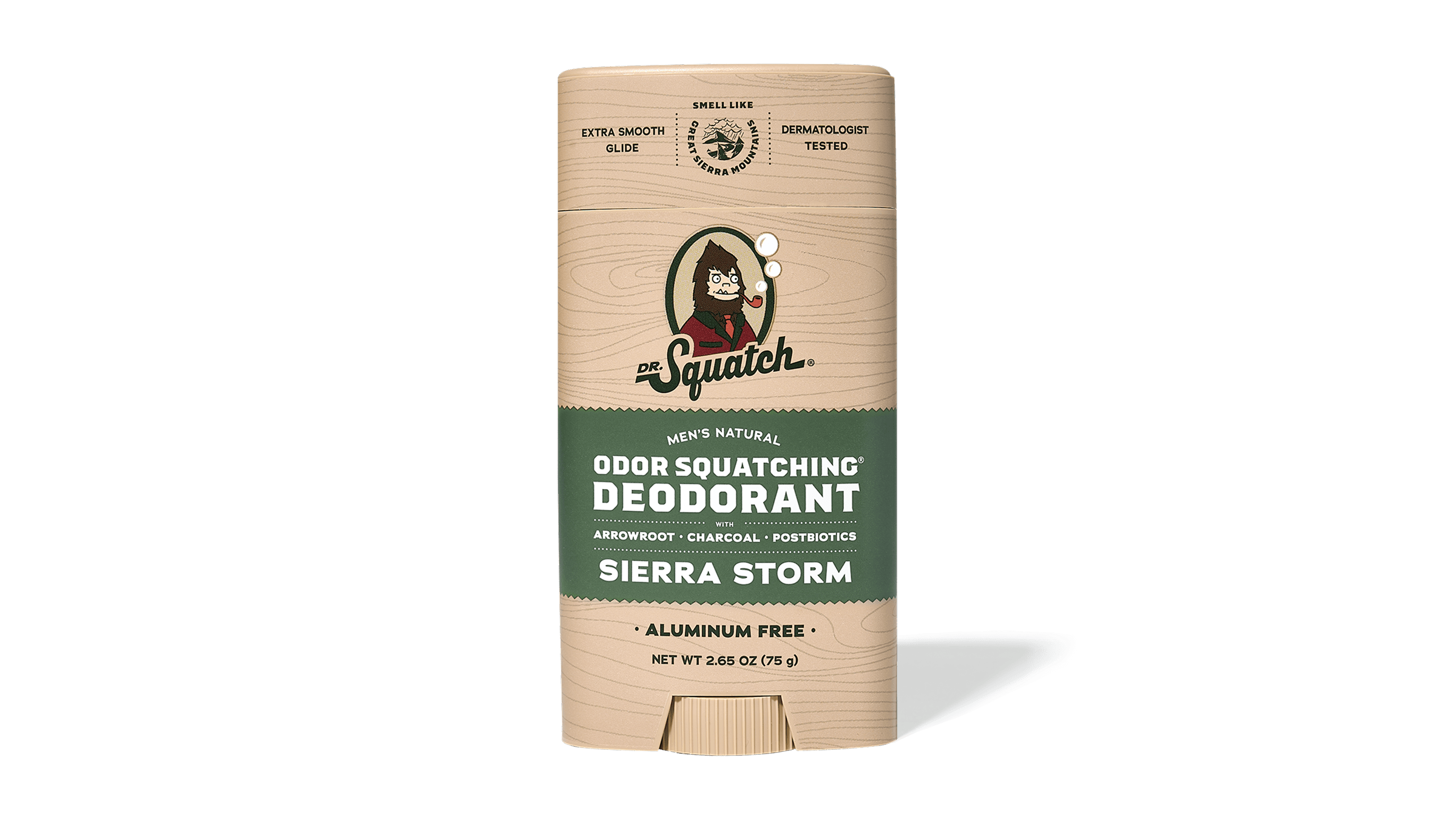 Dr. Squatch Sierra Storm Deodorant packaging