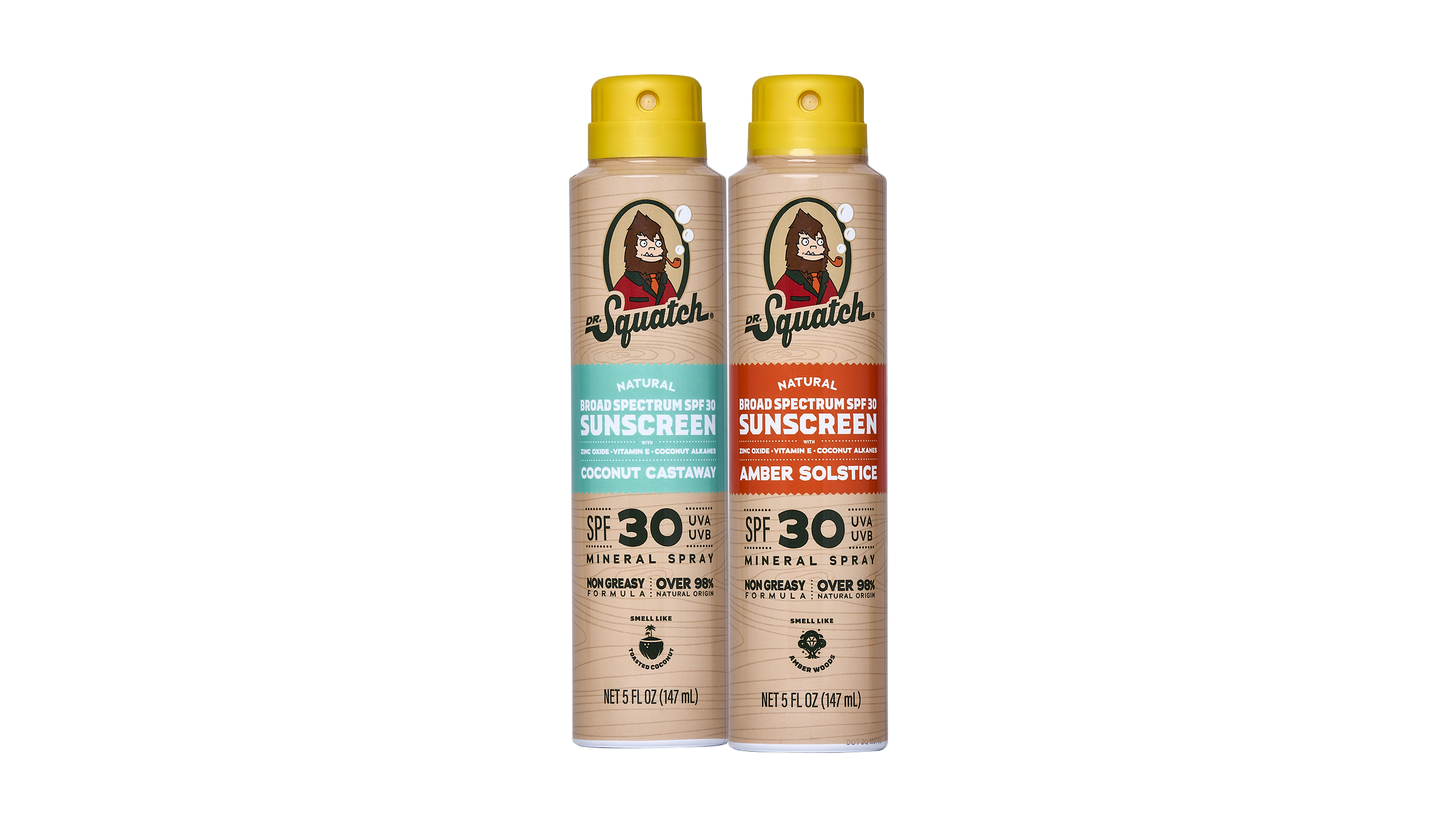 Dr. Squatch Spray Sunscreen 2-Pack gift set — product photo 1 of 3