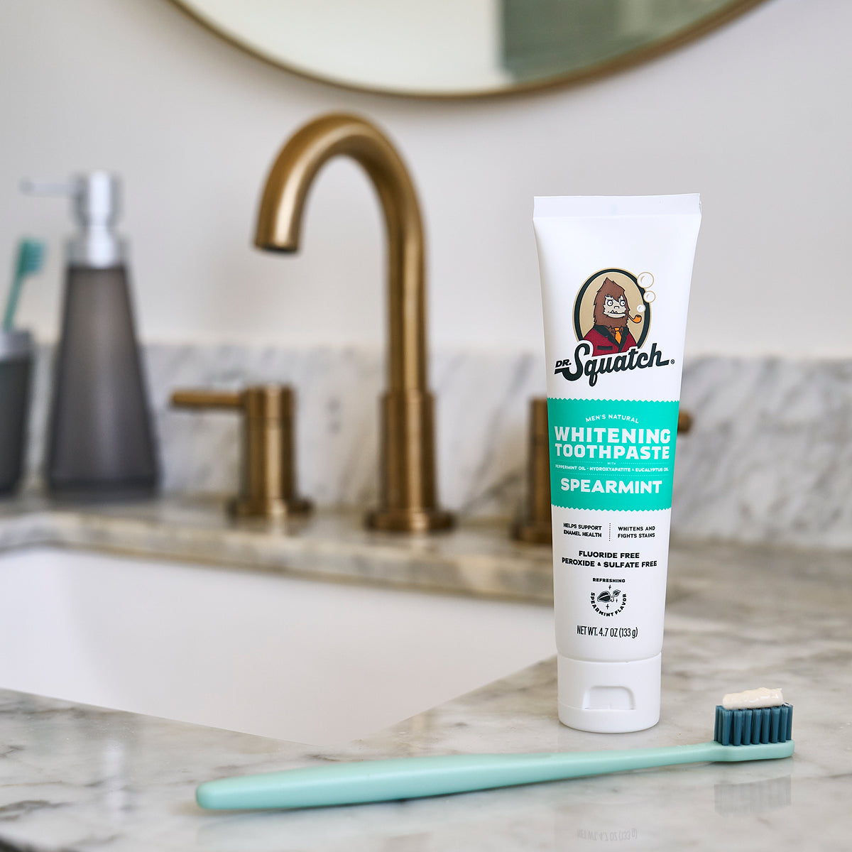 Dr. Squatch Spearmint Whitening Toothpaste — product photo 3 of 4