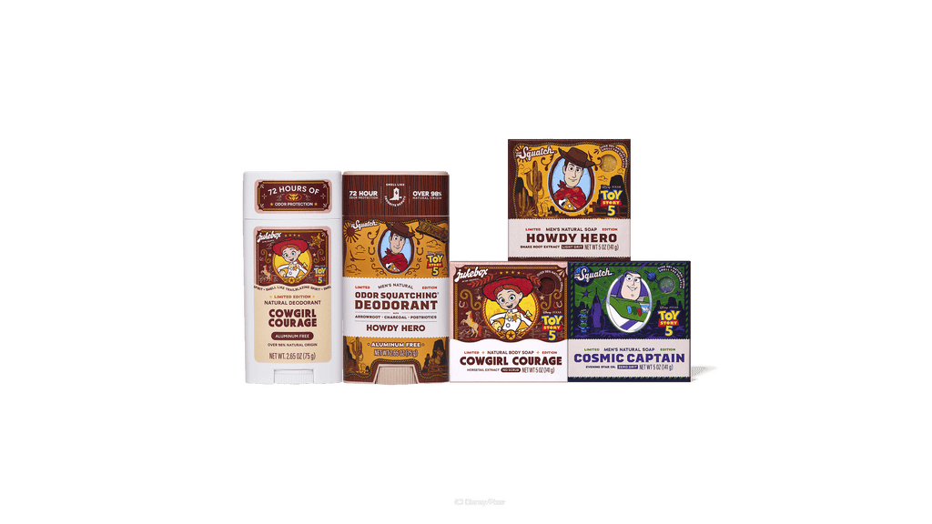 Dr. Squatch Toy Story 5-Pack gift set — product photo 1 of 6