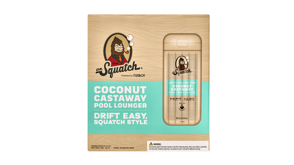 Dr. Squatch Coconut Castaway Pool Lounger — product photo 3 of 5