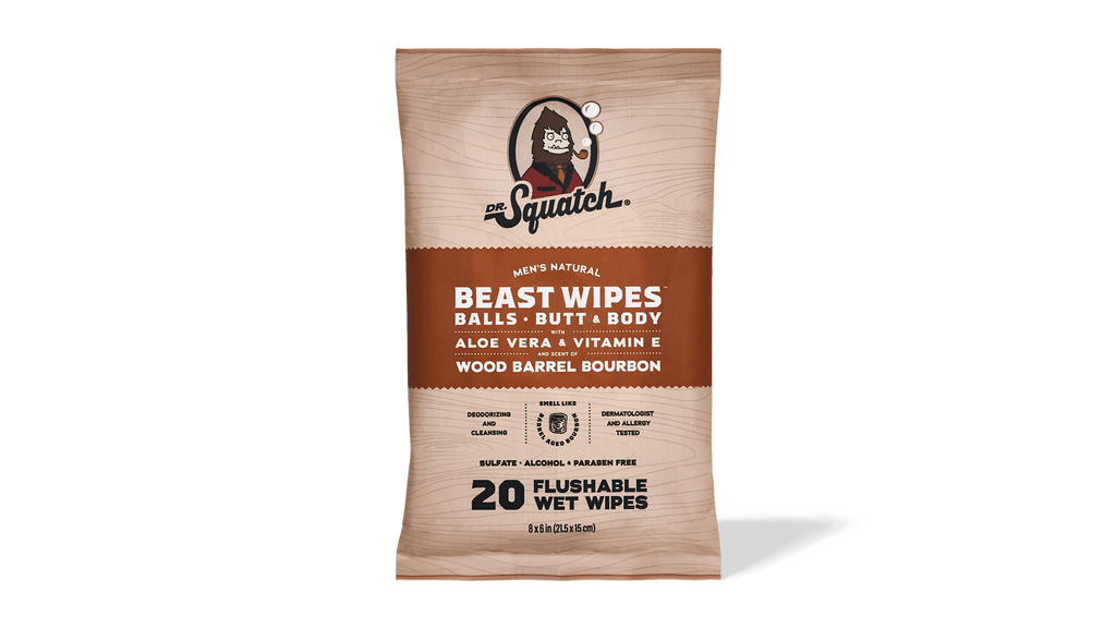 Dr. Squatch packaging